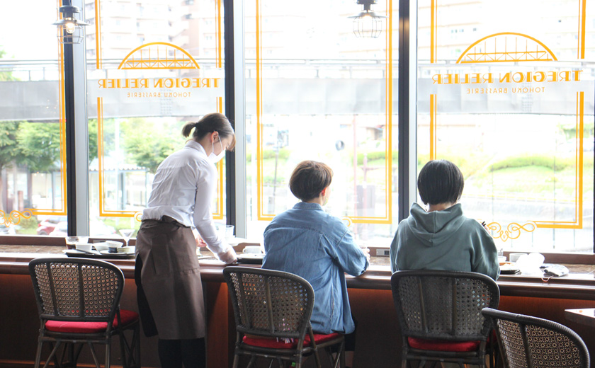 お一人さまでもゆっくり